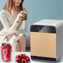 S32ab9b8ef9ca4166996eb703a5646397e.jpg_220x220q75.jpg_ Home Appliances 25L Mini Small Refrigerator Small Home Dormitory Car Home Dual-use Student Car System Refrigeration Single Use