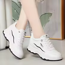 Women Water Proof Solid Comfort Sneakers Breathable Sports Shoes Outdoor Walking Flats Spring Casual Soft Leather Shoes 2024 3.3 3 Reviews ౹ 15 sold