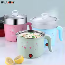 S5e69e6b2ef7c40178596e4d6bf654a007.jpg_220x220q75.jpg_ Multifunction Electric Cooker Hot Pot 1-2 People Heating Pan Multi Ramen Pot Machine Mini Rice Cook Kitchen Appliance Korea 220V