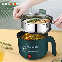 Sc5326653a6ba4c75b628041bd997fbbac.jpg_220x220q75.jpg_ Mini Electric Cooker Non-stick Cooking 1-2 People Single/Double Hot Pot steamer Hot Pot Multifunction Electric Cooker for Home